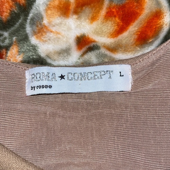 Brown crop top - Picture 2 of 2